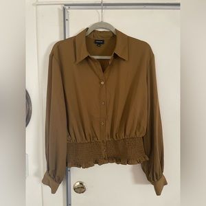 Who What Wear Silk Blouse